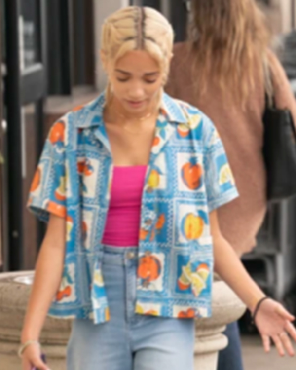High Potential S01 Amirah J Fruits Print Shirt