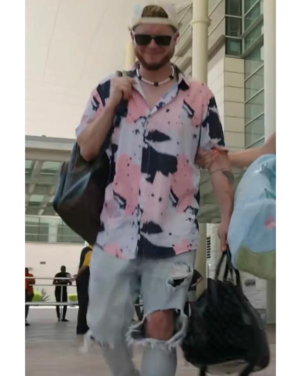Hitmakers 2025 Stephen Kirk Pink & Black Tie Dye Shirt