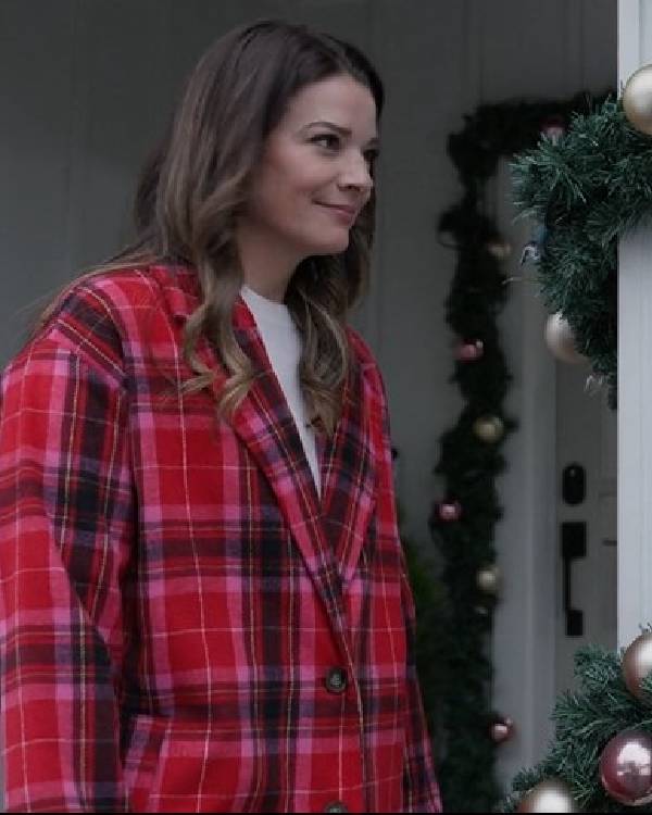 Merry Christmas, Ted Cooper! Kimberley Sustad Plaid Coat