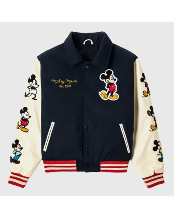 Disney Shoe Palace Mickey And Friends Icon Varsity Jacket