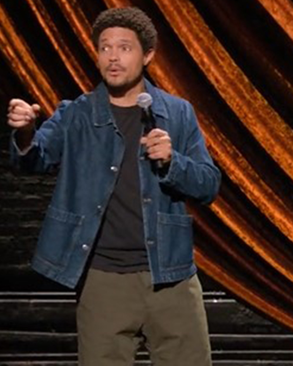 Trevor Noah joy in The Trenches Jacket (3)