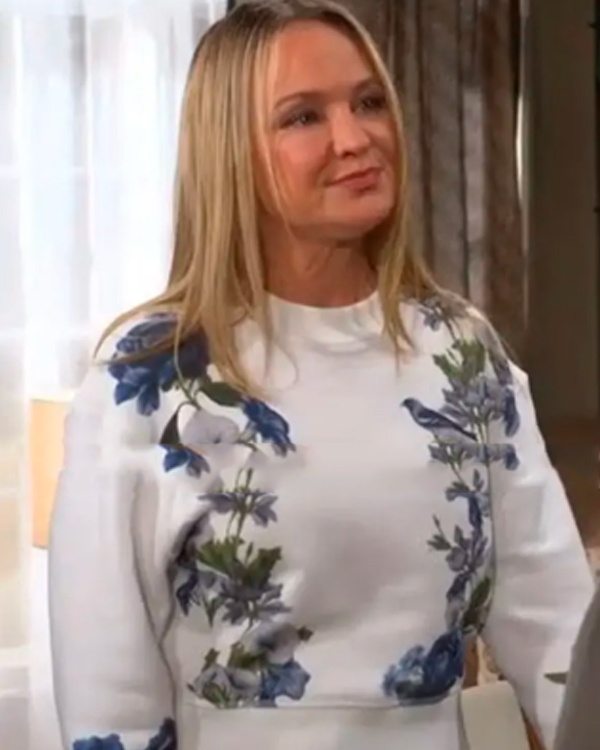 The Young And The Restless Sharon Case Floral Sweatshirt The Young And The Restless Sharon Case Floral Sweatshirt