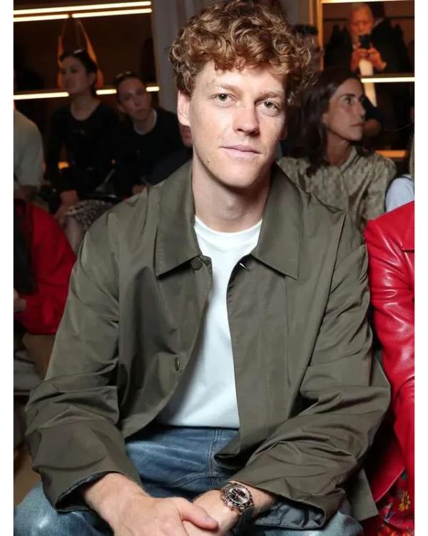 Milan Fashion Week 2026 Jannik Sinner Jacket