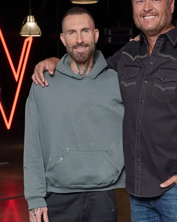 The Voice Season 30 Adam Levine Grey Hoodie